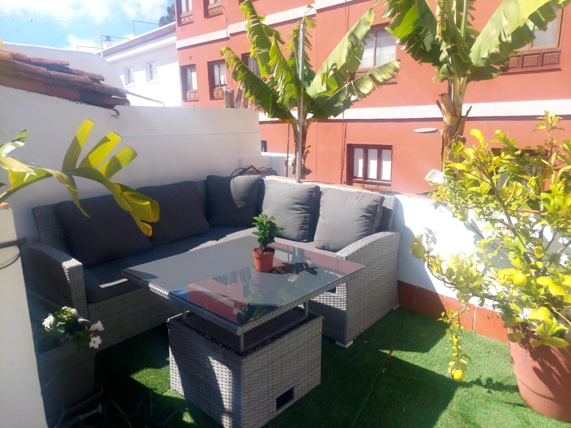 Agradable Casa Con Terraza Apartment La Laguna  Luaran gambar